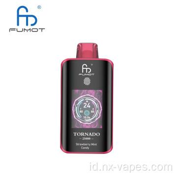 Tornado Fumot baru 25000 Puffs Vape sekali pakai